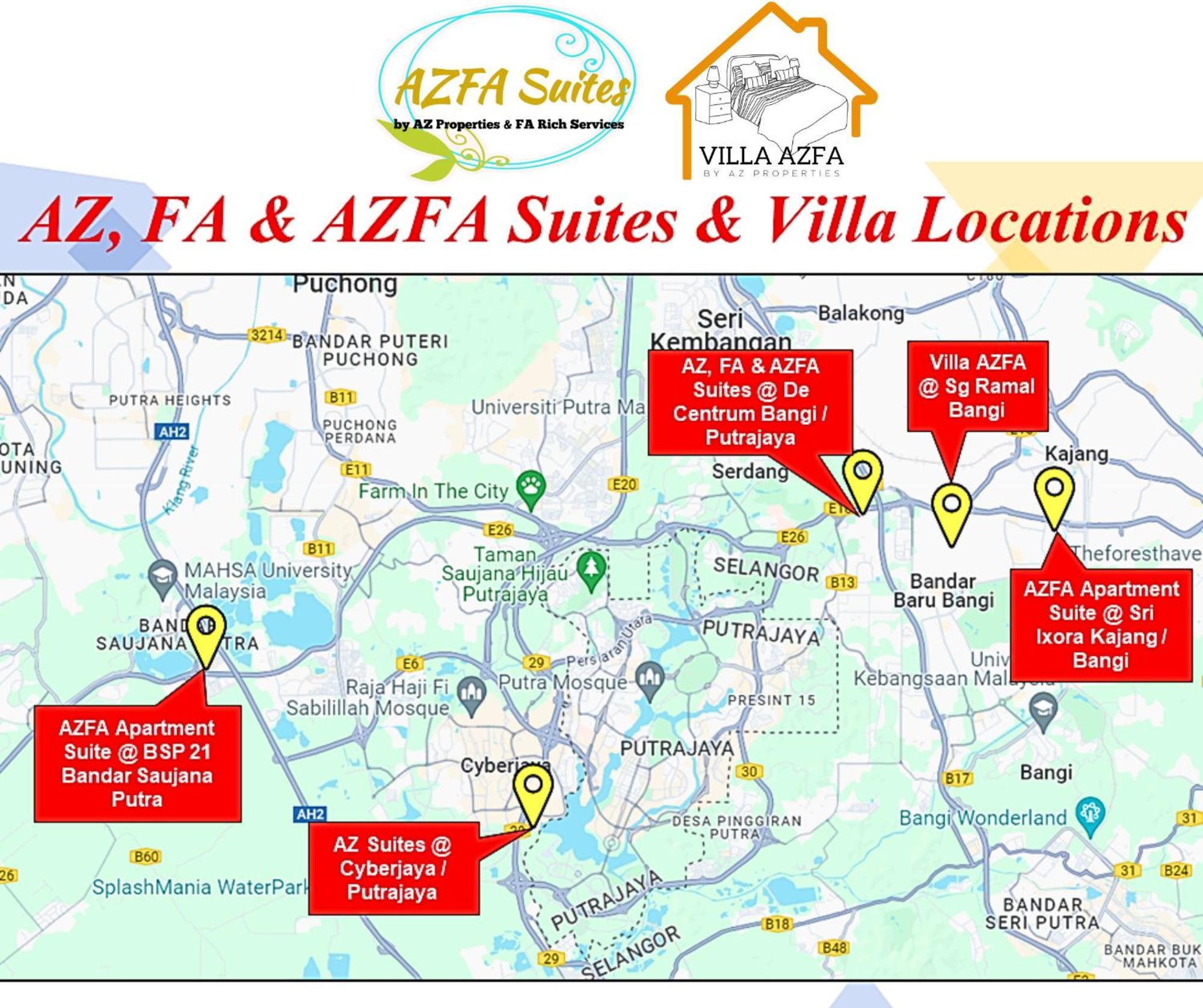 Azfa Duplex Suite At De Centrum Putrajaya Bangi Free Wifi Каджанг Екстериор снимка